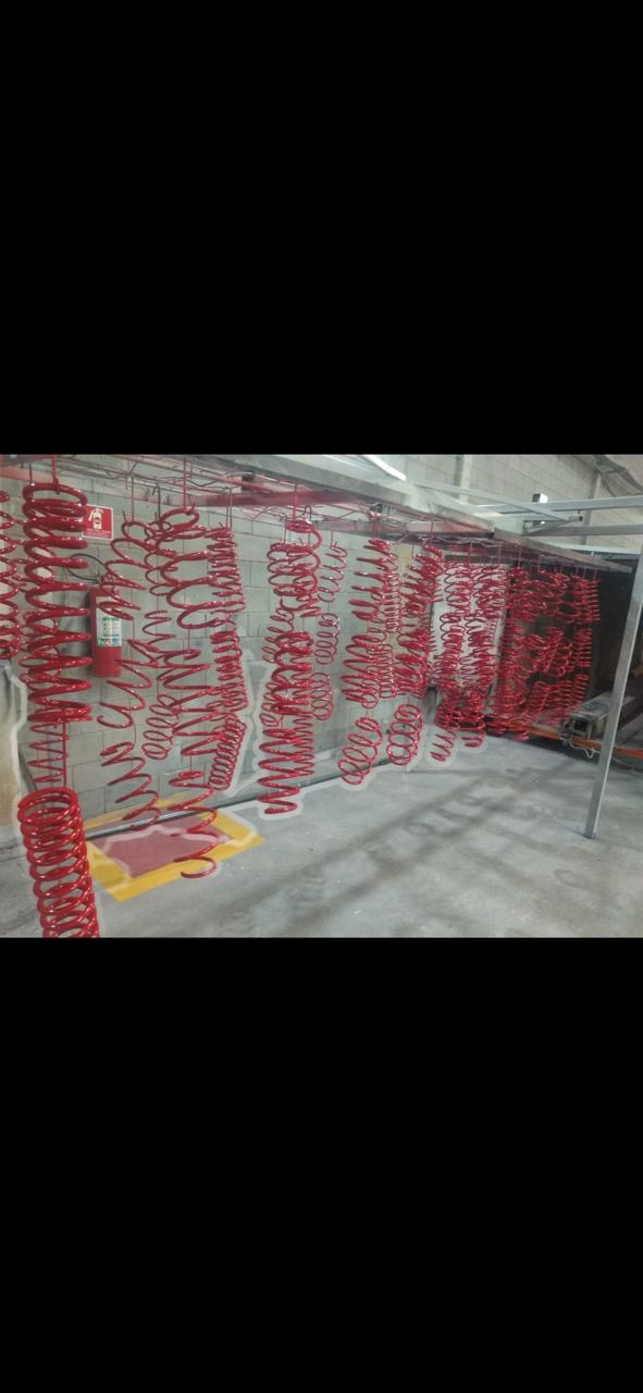 Linha de pintura